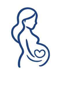 Pregnant patient receiving antenatal care
